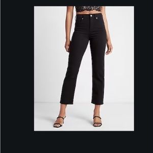 Express Straight Crop Jeans